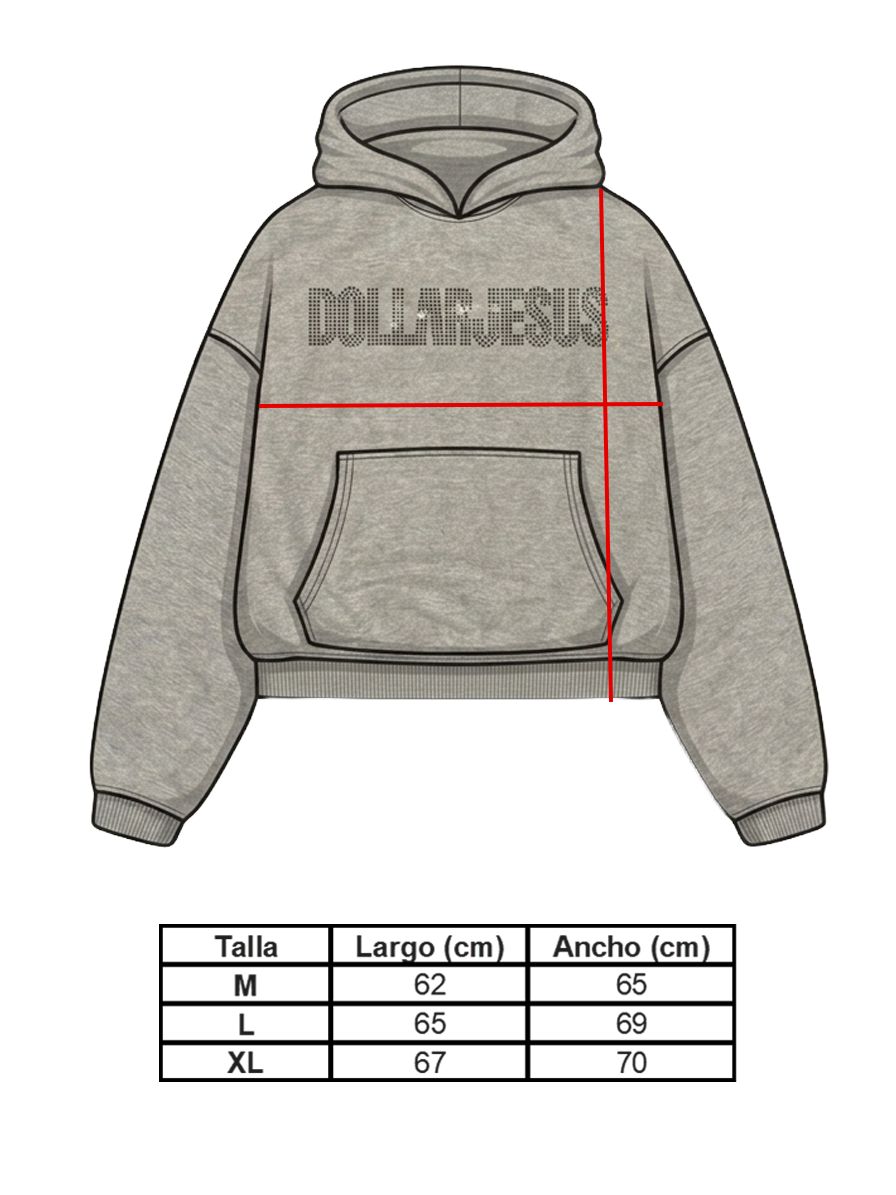GRAY BOXY FIT HOODIE
